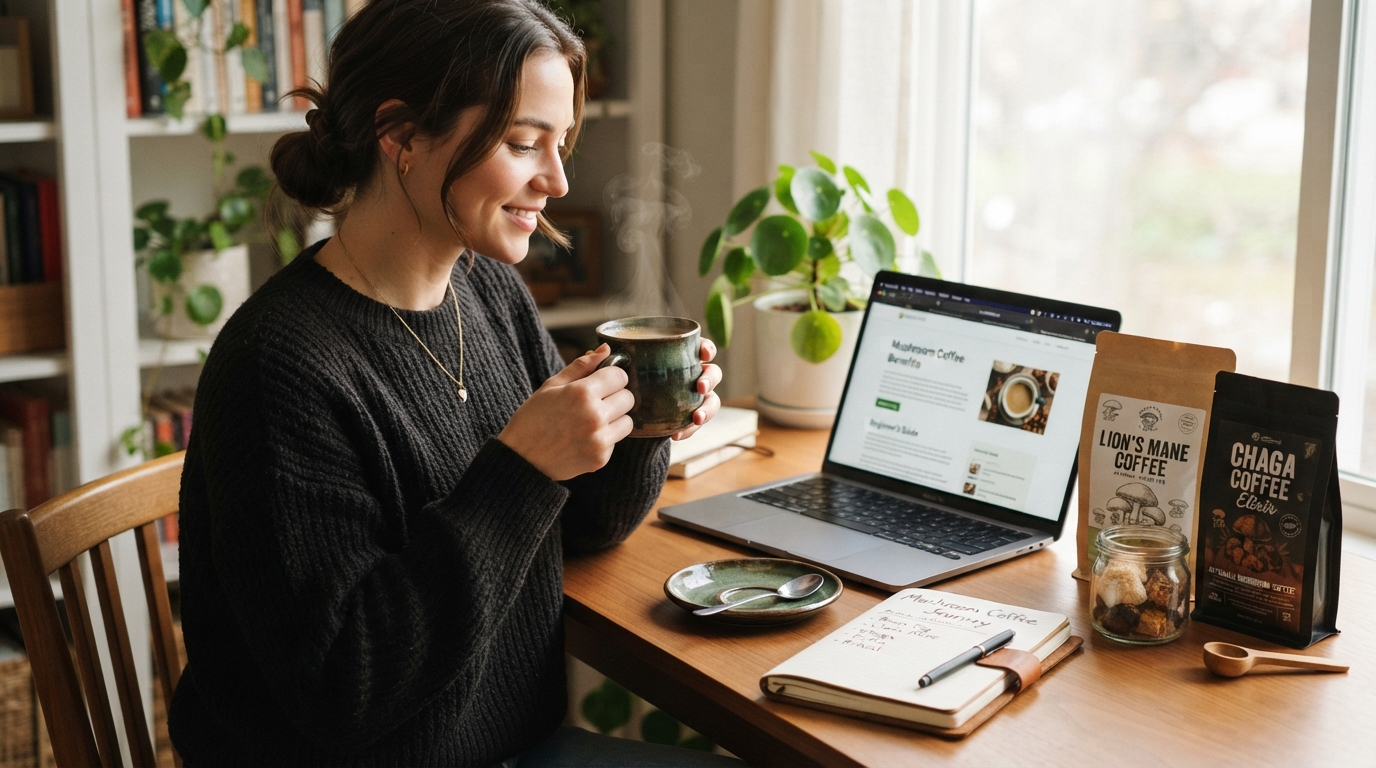 Buying Guide: Best Mushroom Coffee For Beginners for Brain Fog